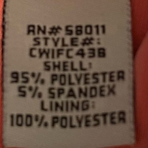 Sangria Tangerine Orange Bodycon Party Event Dress NWOT Size 4P - Picture 9 of 13